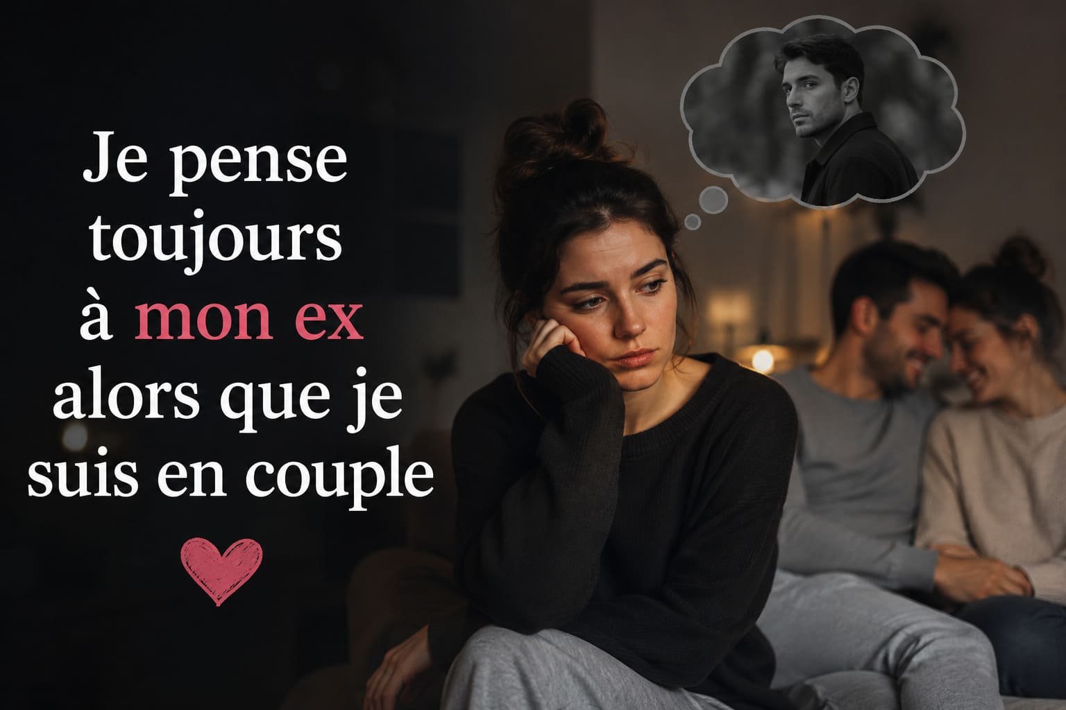 Je pense toujours à mon ex alors que je suis en couple